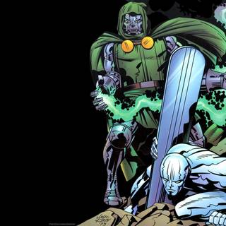 Silver Surfer desktop wallpaper