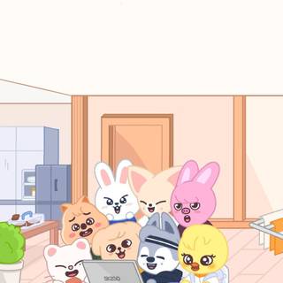 Skzoo phone wallpaper