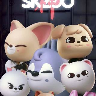 Skzoo phone wallpaper