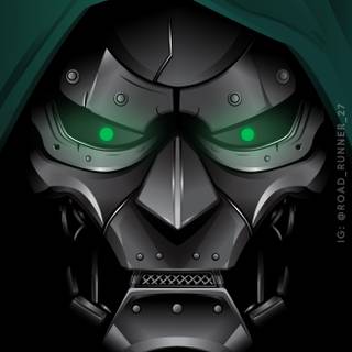 Dr Doom iPhone wallpaper