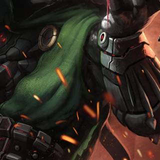 Dr Doom iPhone wallpaper