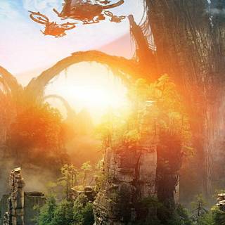 Avatar Pandora phone wallpaper