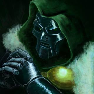 Dr Doom iPhone wallpaper