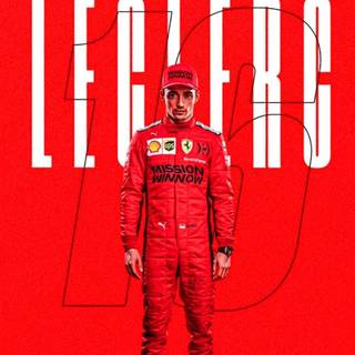 Charles Leclerc phone wallpaper