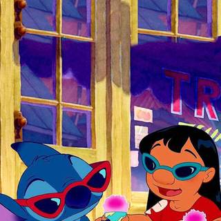 Lilo and Stitch phone wallpaper