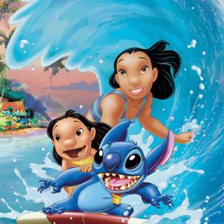 Lilo and Stitch phone wallpaper