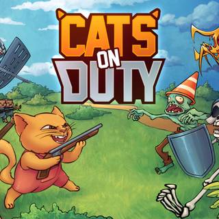 Cats on Duty wallpaper