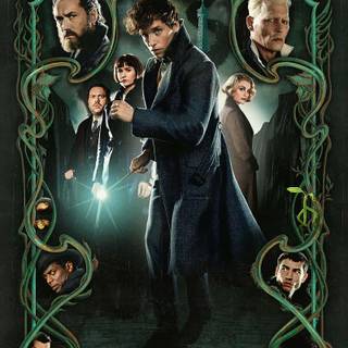 Newt Scamander and Harry Potter wallpaper