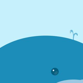 Whale cartoon wallpaper