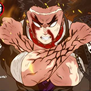 Gyomei Himejima 4k wallpaper