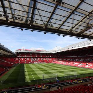 Manchester United stadium 4k wallpaper