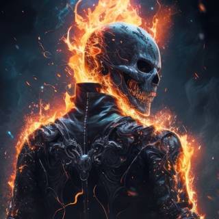 Ghost Rider 4k desktop wallpaper