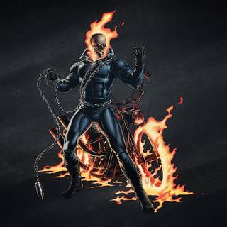 Ghost Rider 4k desktop wallpaper