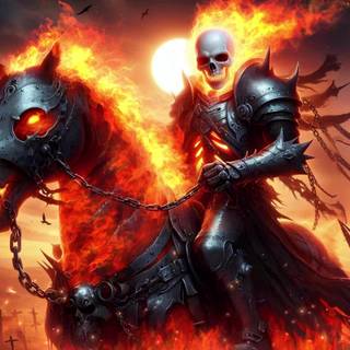 Ghost Rider 4k desktop wallpaper