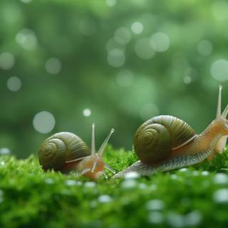 Snail 4k wallpaper