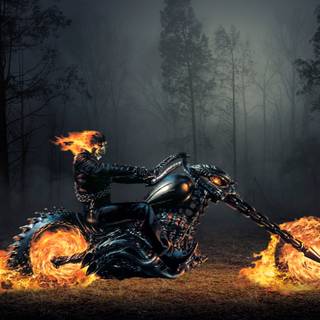 Ghost Rider 4k desktop wallpaper