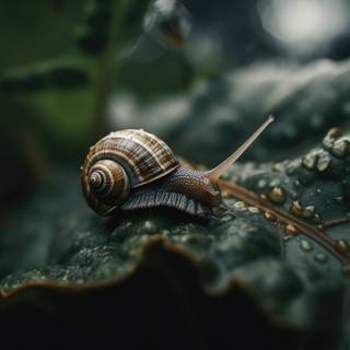 Snail 4k wallpaper
