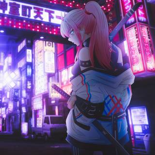 4k Darling In The Franxx wallpaper
