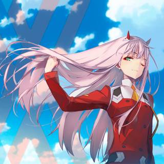 4k Darling In The Franxx wallpaper