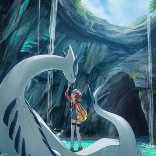 Lugia iPhone wallpaper