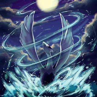 Lugia iPhone wallpaper