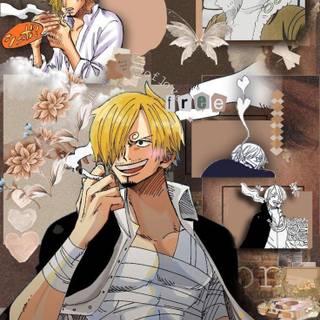 One Piece Sanji phone wallpaper