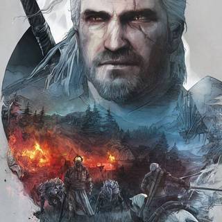 The Witcher 3 iPhone wallpaper