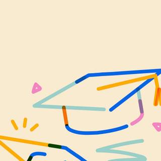 iPhone neon border wallpaper