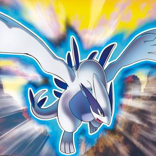 Lugia drawing wallpaper