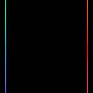 iPhone neon border wallpaper