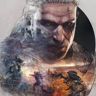 The Witcher 3 iPhone wallpaper