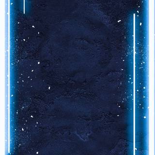 iPhone neon border wallpaper