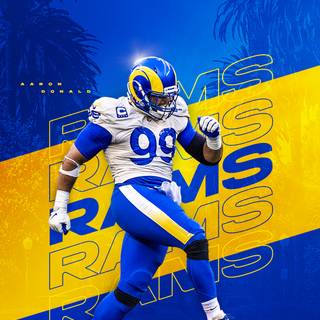LA Rams phone wallpaper