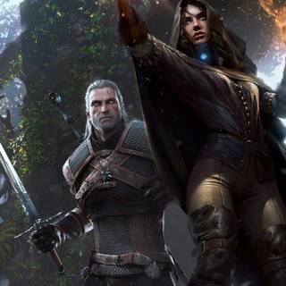 The Witcher 3 iPhone wallpaper