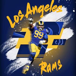 LA Rams phone wallpaper