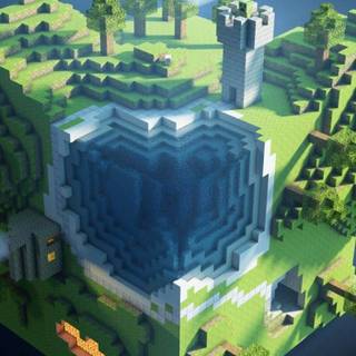 Minecraft HD phone wallpaper