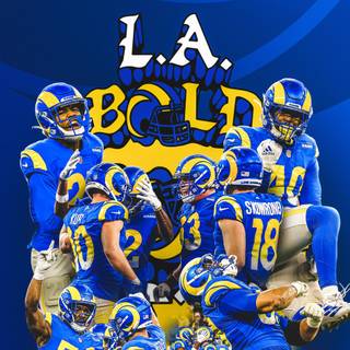 LA Rams phone wallpaper