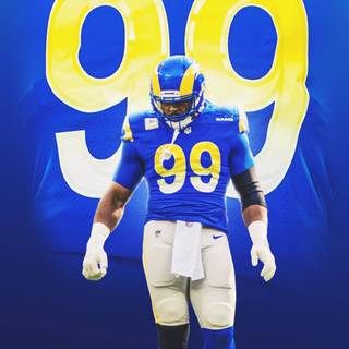 LA Rams phone wallpaper