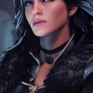 The Witcher 3 iPhone wallpaper