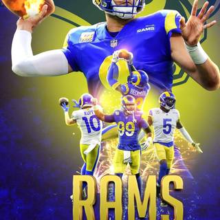 LA Rams phone wallpaper