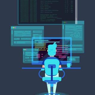 Programmer iPhone wallpaper