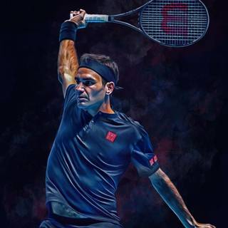Roger Federer phone wallpaper