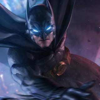 Batman art iPhone wallpaper