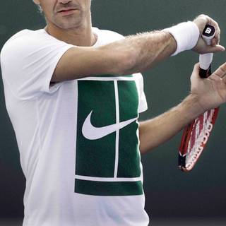 Roger Federer phone wallpaper