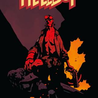 Hellboy phone wallpaper