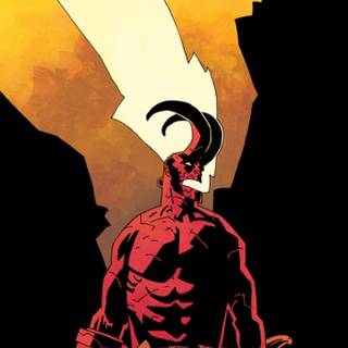 Hellboy phone wallpaper