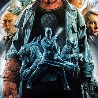 Hellboy phone wallpaper