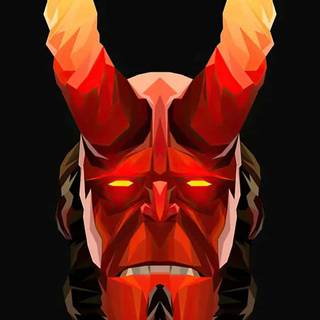 Hellboy phone wallpaper