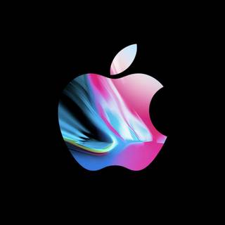 Apple logo iPhone X wallpaper