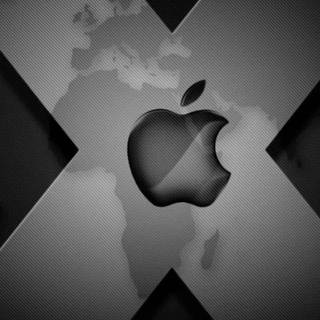 Apple logo iPhone X wallpaper